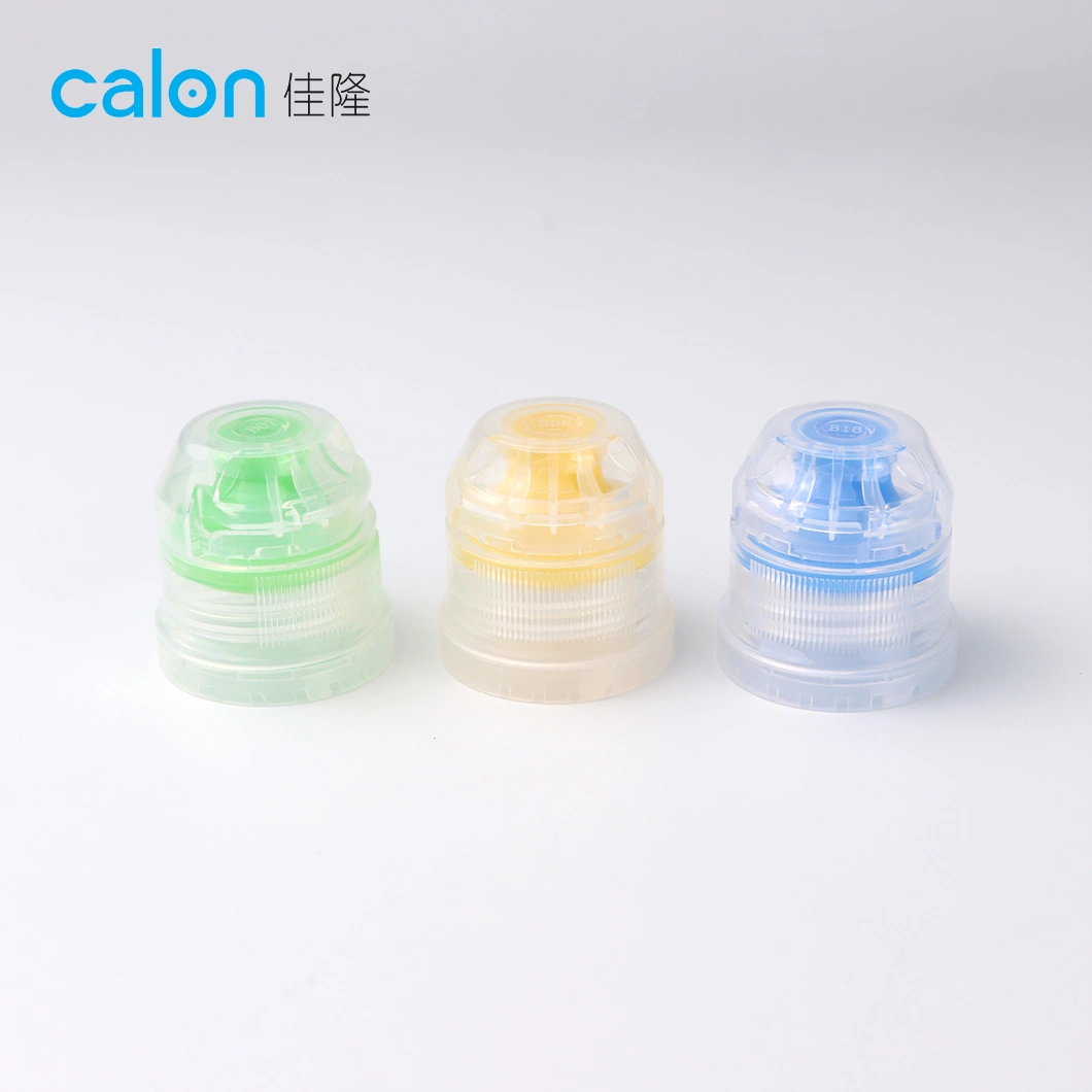 Factory Wholesale Plastic 28mm 30mm 38mm Sport Water Bottle Cap 1810 1881 30/25 Pco Lid Flip Top Pilfer-Proof Cap