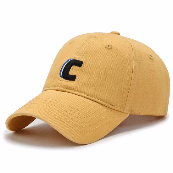 Logotipo personalizado 5 ou 6 painéis bonés de beisebol de algodão e chapéu esportivo boné pai com preço baixo