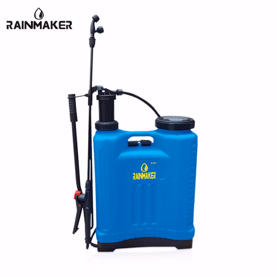 Pulverizador manual de mochila para jardim agrícola Rainmaker